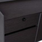 Γραφειο Επαγγελματικο Αριστερη Γωνια Rosewood HM2084L 220x180x76υεκ. - Image 13