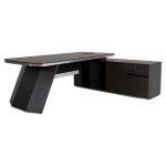 Γραφειο Επαγγελματικο Δεξια Γωνια Rosewood HM2083R 220x180x76υ Εκ. - Image 10