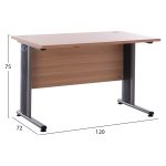 Γραφειο Επαγγελματικο Valden HM2044.01 Οξια 120x72x75 Εκ. - Image 2