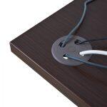 Γραφειο Επαγγελματικο Valden HM2045.02 Wenge 150x80x75 - Image 7