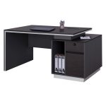 Γραφειο Επαγγελματικο Με Δεξιο Ντουλαπι Rosewood HM2087R 160x80x76υ Εκ.