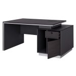 Γραφειο Επαγγελματικο Με Δεξιο Ντουλαπι Rosewood HM2113R 180x80x76υ Εκ. - Image 3