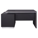 Γραφειο Επαγγελματικο Με Δεξιο Ντουλαπι Rosewood HM2113R 180x80x76υ Εκ. - Image 4