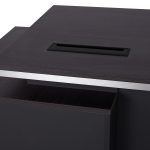 Γραφειο Επαγγελματικο Με Δεξιο Ντουλαπι Rosewood HM2113R 180x80x76υ Εκ. - Image 5