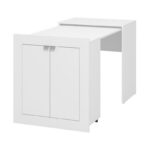 Γραφειο Eudox Λευκο Χρωμα 72x47x79εκ - Image 4