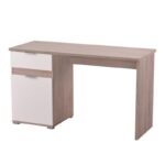 Γραφειο Jan Sonoma/Λευκο 130x50x75,5εκ