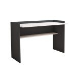 Γραφειο Μελαμινης Γκρι Λευκο Classiker HM9227.13 118x58x80υεκ. - Image 4