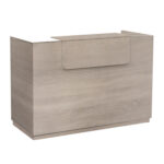 Γραφειο Υποδοχης (Reception) Barry HM2153.01 Μελαμινη Σε Sonama 160x70x110υεκ.