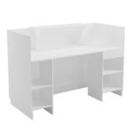 Γραφειο Υποδοχης (Reception) Barry HM2153.02 Μελαμινη Σε Λευκο 160x70x110υεκ. - Image 6