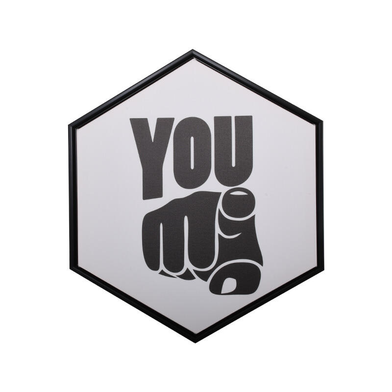 kadraki-polygono-you-4040-2 Καδρακι Πολυγωνο Fylliana "You" 40*40 Bf - Image 1
