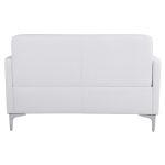 Καναπες 2θεσιος Nellie HM3159.22 Με Λευκο PU 113x71x71υ Εκ. - Image 4