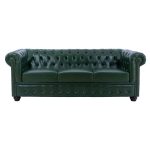 Καναπες 3θεσιος T.chesterfield HM3009.08 Τεχνοδερμα Κυπαρισσι 208x90x73 Εκ. - Image 4