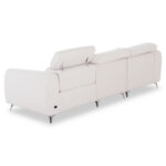 Καναπες Αριστερη Γωνια 3θ Με Recline Valente HM3317.02L Μπεζ Υφασμα 275x160x104yεκ - Image 6