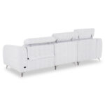 Καναπες Αριστερη Γωνια 3θ Με Recline Valente HM3317.01L Ανοιχτο Γκρι Υφασμα 275x160x104yεκ - Image 6