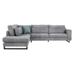 Καναπες Αριστερη Γωνια Fylliana New Anvers Γκρι Χρωμα 303x228x86εκ - Image 3