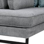 Καναπες Αριστερη Γωνια Fylliana New Anvers Γκρι Χρωμα 303x228x86εκ - Image 7
