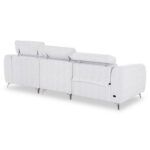 Καναπες Δεξια Γωνια 3θ Με Recline Valente HM3317.01R Ανοιχτο Γκρι Υφασμα 275x160x104yεκ - Image 6