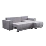 Καναπες Δεξια Γωνια Figo Γκρι-Σκουρο Γκρι 274x179x83εκ - Image 3