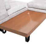 Καναπες Fylliana Filippa Δεξια Γωνια Ice Με Ροζ Μαξιλαρια 360x240εκ - Image 6