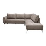 Καναπες Fylliana Velton Δεξια Γωνια Καφε Χρωμα 275x225x85εκ - Image 2