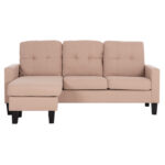 Καναπες Γωνια Αναστρεψιμη Meggy HM3297.13 Μπεζ Υφασμα 184.5x75-129x86yεκ. - Image 3