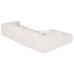Καναπες Γωνια (Αριστερη) Bricken HM3275.02L Λευκο Υφασμα 110-282x98-160x72υεκ. - Image 6