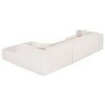 Καναπες Γωνια Bricken HM3275.02R Λευκο Υφασμα 110-282x98-160x72υεκ. - Image 6
