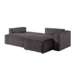 Καναπες Γωνια Fylliana New Isabella Γκρι Χρωμα Υφασματος 270x160x90εκ - Image 4