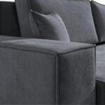 Καναπες Γωνια Fylliana Olymp 23 Γκρι 280x210x80εκ - Image 5