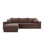 Καναπες Γωνια Fylliana Olymp 4 Καφε 280x210x80εκ