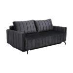 Καναπες Κρεβατι Fylliana Comfort Γκρι Χρωμα 235x104x80εκ