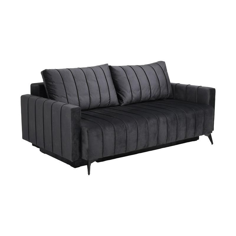 kanapes-krebati-fylliana-comfort-gkri-chroma-235x104x80ek1747472426 Καναπες Κρεβατι Fylliana Comfort Γκρι Χρωμα 235x104x80εκ - Image 1