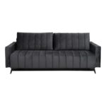 Καναπες Κρεβατι Fylliana Comfort Γκρι Χρωμα 235x104x80εκ - Image 3