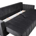 Καναπες Κρεβατι Fylliana Comfort Γκρι Χρωμα 235x104x80εκ - Image 5
