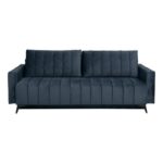 Καναπες Κρεβατι Fylliana Comfort Μπλε Χρωμα 235x104x80εκ - Image 3