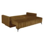 Καναπες Κρεβατι Fylliana Comfort Ωχρα Χρωμα 235x104x80εκ - Image 4