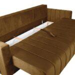 Καναπες Κρεβατι Fylliana Comfort Ωχρα Χρωμα 235x104x80εκ - Image 5