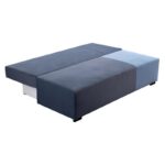 Καναπες Κρεβατι Mirello Σκουρο Μπλε Με Μπλε 198x95x81εκ - Image 4