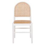 Καρεκλα Απο Οξια Σε Λευκο-Rattan Μπεζ HM9407.03 43x50x87yεκ. - Image 3