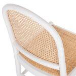 Καρεκλα Απο Οξια Σε Λευκο-Rattan Μπεζ HM9407.03 43x50x87yεκ. - Image 10