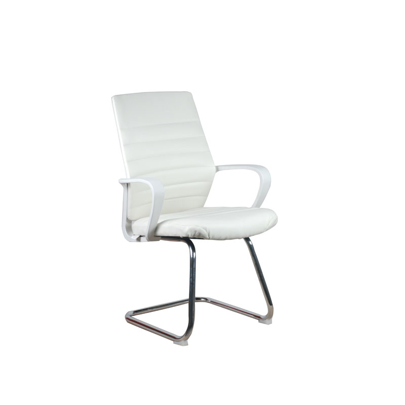 karekla-episkepti-5568v-leyko-technoderma-576095-2 Καρεκλα Επισκεπτη Fylliana 5568v Λευκο Τεχνοδερμα 57x60x95εκ - Image 1