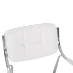 Καρεκλα Γραφειου Επισκεπτου Oberon HM1018.02 Ασπρο PU 51x52x88yεκ. - Image 8