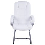 Καρεκλα Dhara Με PU Λευκο Sora HM1144.02 63χ67χ112 Εκ - Image 3