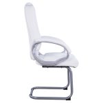 Καρεκλα Dhara Με PU Λευκο Sora HM1144.02 63χ67χ112 Εκ - Image 4