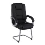 Καρεκλα Dhara Με PU Μαυρο Sora HM1144.01 63χ67χ112 Εκ