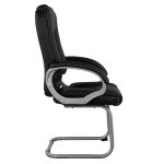 Καρεκλα Dhara Με PU Μαυρο Sora HM1144.01 63χ67χ112 Εκ - Image 4