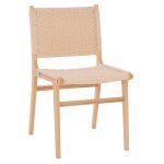 Καρεκλα Ignacio Rubberwood Σχοινι Φυσικο HM9330.01 50x60x87υεκ.