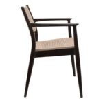 Καρεκλα Εξοχης Fylliana Best Καφε Με Μπεζ Χρωμα 57,5x55x80εκ - Image 3