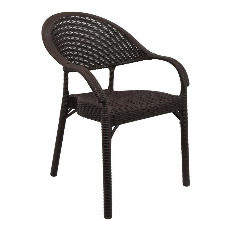 karekla-exochis-fylliana-hilda-kafe-6062851678973102 Καρεκλα Εξοχης Fylliana Hilda Καφε 60*62*85 - Image 1