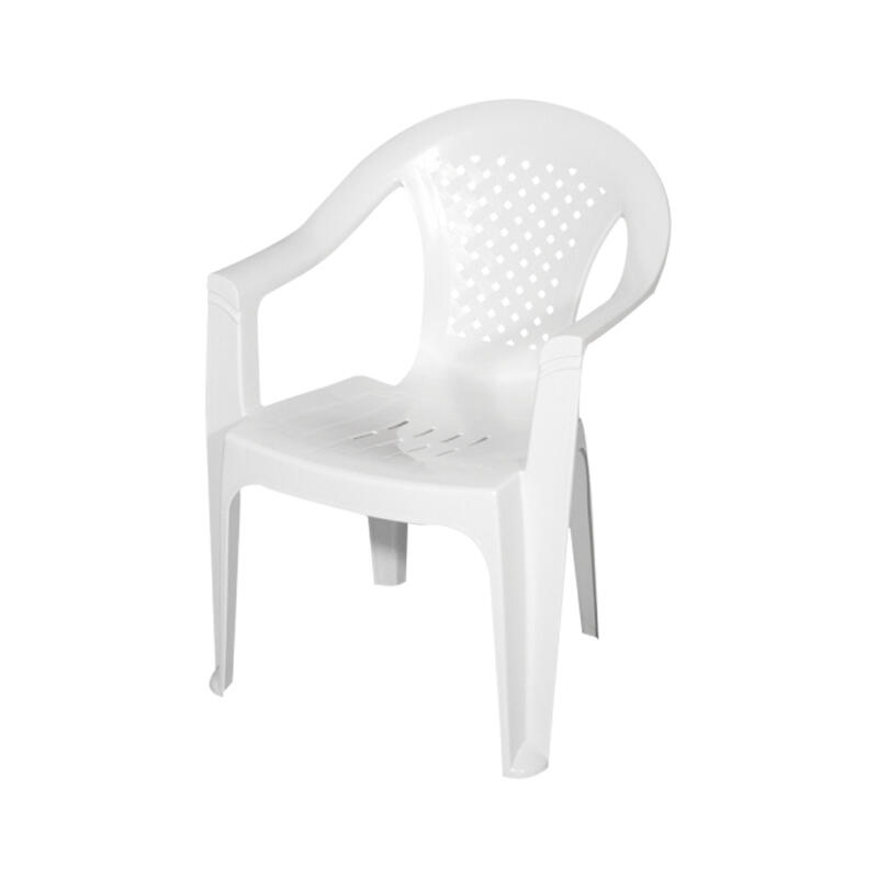karekla-exochis-plastiki-mistral-leyki-805960-1 Καρεκλα Εξοχης Πλαστικη Fylliana Mistral Λευκη 80x59x60εκ - Image 1